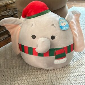 New Squismallow Dumbo  Christmas.